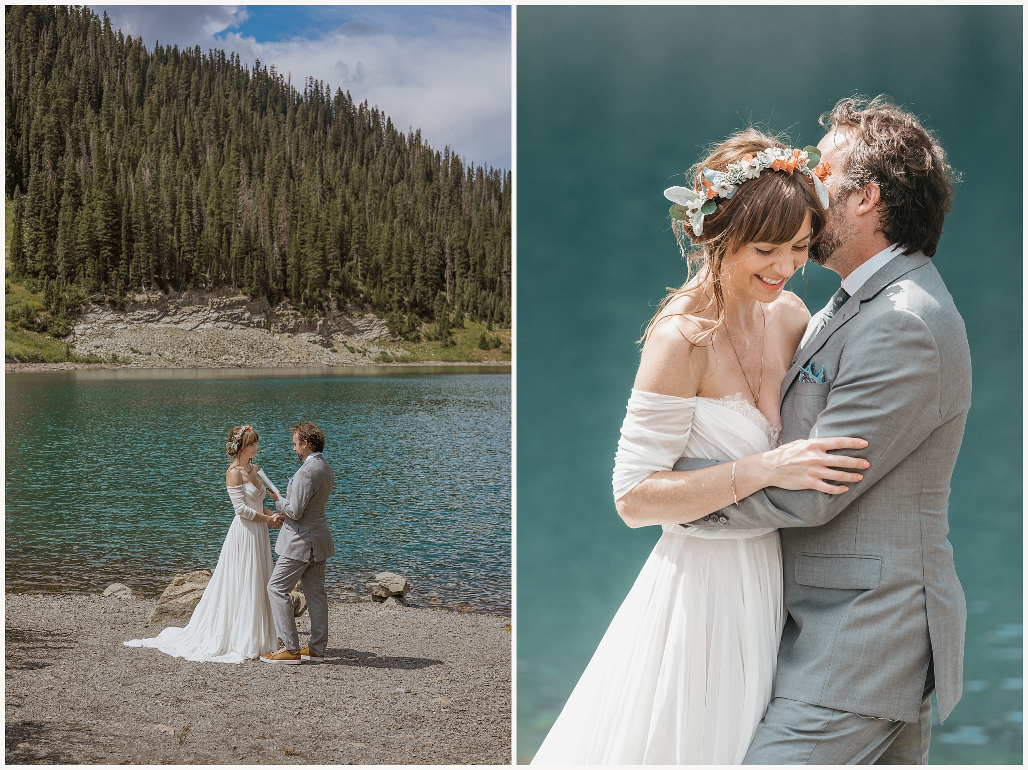 Place to Elope in Colorado, Emerald Lake, Emerald Lake Elopement, Colorado Elopement, Colorado Mountain Wedding, Colorado Mountain Elopement, Places to Elope in Colorado, Colorado Wedding, Colorado Elopement Ideas, Elopement Photos