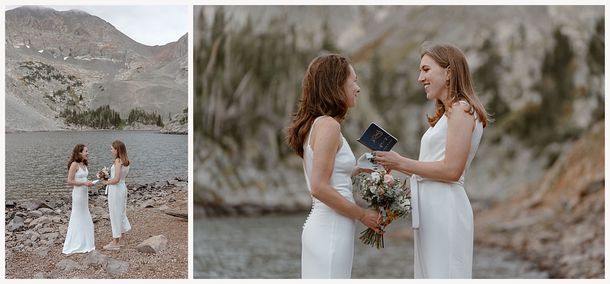 Couple self-solemnizes during their Colorado elopement